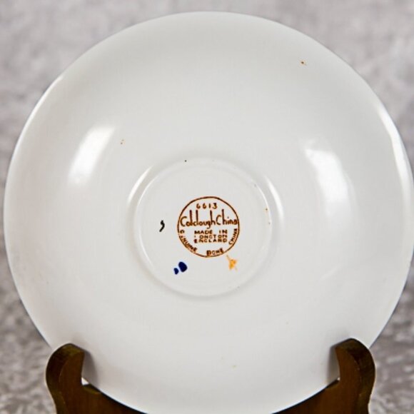 Vintage Imari Style Colclough English Bone China Tea Cup and Saucer 1930… - Picture 13 of 15